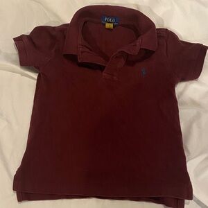 Polo by Ralph Lauren Kids Burgundy Polo Shirt